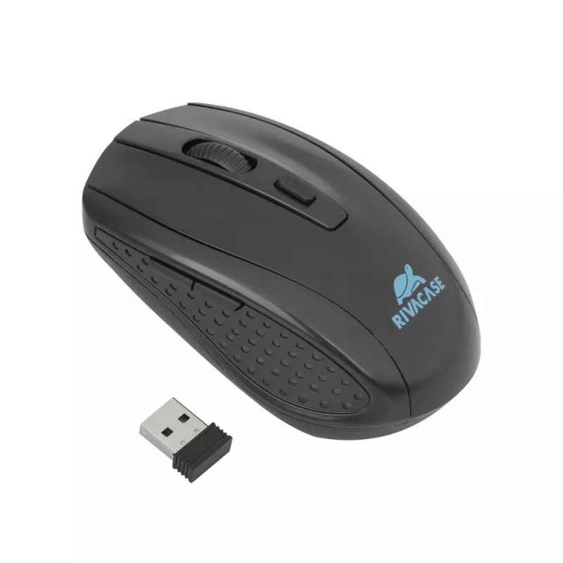 Portfelis Rivacase 8038 bezvadu pele 39,6 cm (15,6 collas) melns