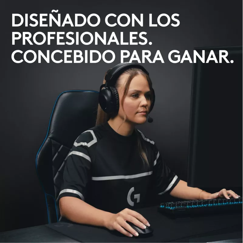 Pele Logitech G PRO X RF bezvadu optiskā 32000 DPI
