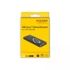 SSD korpuss DeLOCK 42003 ārējais korpuss M.2 SATA SSD ar USB Type-C