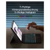 inateck tastatūra iPad 11 iPad Air 4/5Gen.Com. QWERTZ purple
