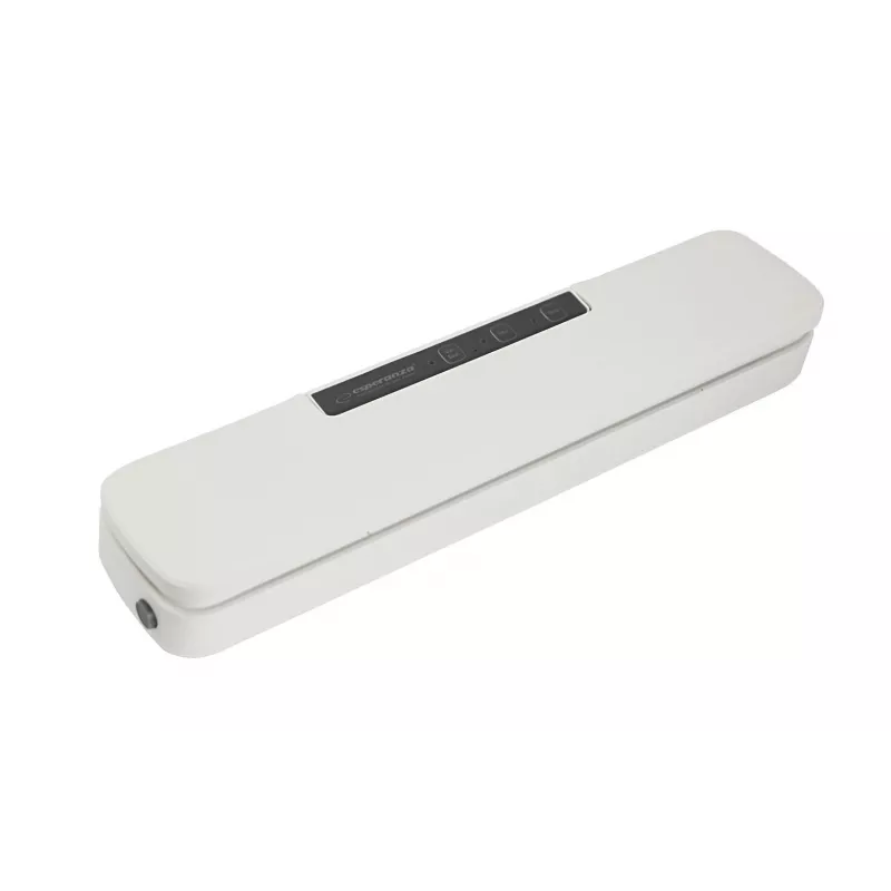 Galda vakuuma pārtikas hermētiķis ESPERANZA EKV001 — kompakts, balts, 30 cm hermetizācijas platums, 107 W, 220–240 V