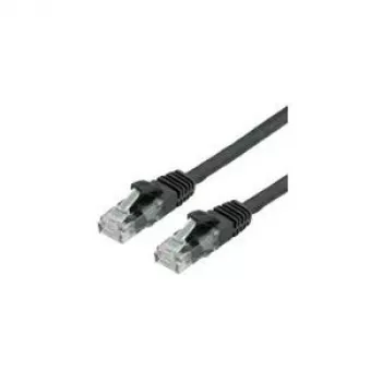 VALUE - komutācijas kabelis - RJ-45 (V) uz RJ-45 (V) - 1,5 m - UTP - CAT 6a - Liešanas formēts - Melns (21.99.1485)
