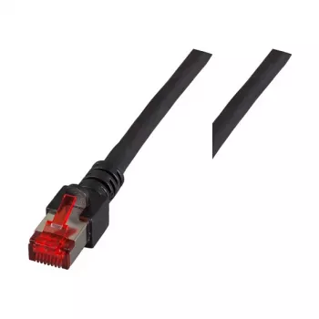 EFB-Elektronik RJ45 komutācijas kabelis Cat.6 S/FTP LSZH melns 1,5 m Ražotājs: EFB Elektronik (K5515.1,5)