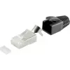 Vadu savienotājs RJ-45 S/CONN 72067-10S melnā un baltā krāsā