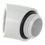 Leņķa adapteris 45° Barrow TDWT45-V2 W — G1/4 vīrišķais uz G1/4 sievišķo, balts
