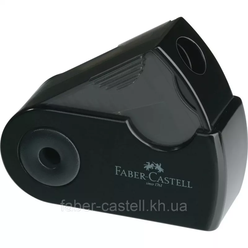 Manuālais zīmuļu asināmais Faber-Castell 182774 melns zils rozā