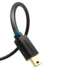 USB datu kabelis UGREEN Thunderbolt uz miniUSB 2 m Melns