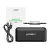 Ugreen CM276 Bluetooth 5.0 audio uztvērējs AUX ligzdas adapteris, melns