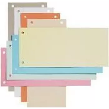 ELBA sadalītāji, kartons, piemēroti DIN A4, sarkans 190 g/m², perforācija: 1 x 80 mm, izmēri: (P)240 x (A)105 mm (06806 RO)