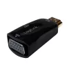LogiLink CV0107 Kabeļa adapteris HDMI VGA Melns (CV0107)