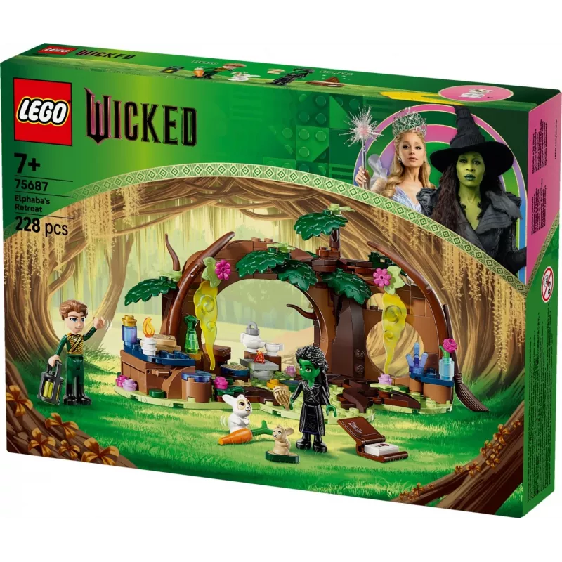 LEGO komplekts Elphaban Hideout 75687 — rotaļu komplekts ar 3 mini figūriņām