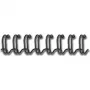 Fellowes - Iesiešanas stieple - 10 mm - 297 mm - 34 gredzeni - A4 (210 x 297 mm) - 80 lapas - Melna - 100 gab. (53265)