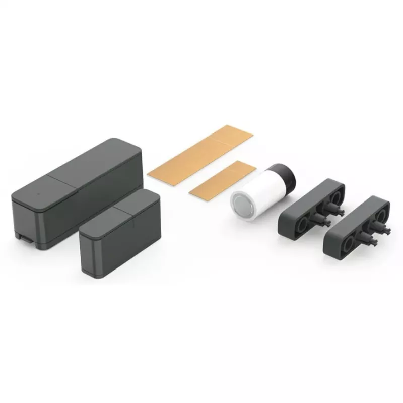 Bosch Smart Home durvju/logu kontakts II Plus bezvadu durvju/logu sensors, ZigBee, CR123A baterija, antracīts