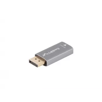 Lanberg AD-DP-HD-03 video kabeļa adapteris 0 m DisplayPort HDMI Sudraba
