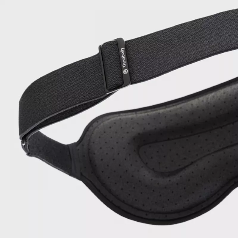 Therabody SleepMask masieris sejai, melns, zils