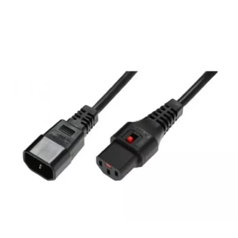 NEXT UPS Systems 88033 Stromkabel Schwarz 2 m C14-Koppler C13-Koppler (88033)