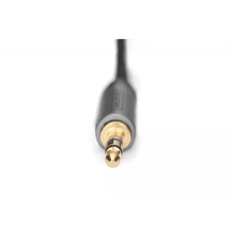 Digitus | Stereo 3,5 mm uz 2 RCA sadalītājs Y, tēviņš uz tēviņu | DB-510330-018-S | 3,5 mm stereo | 2x RCA spraudnis