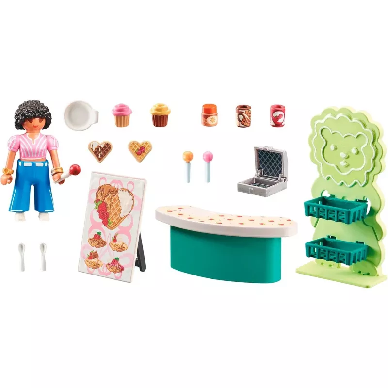 Playmobil 71540 My Life: Sweets Stand