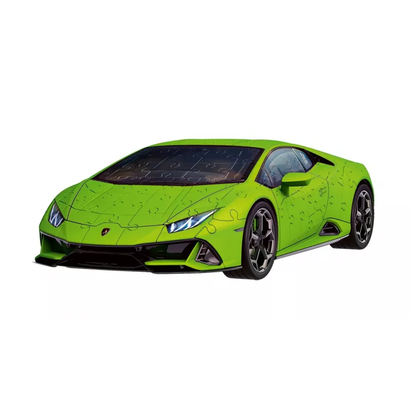 3D puzle 158 gabali Lamborghini Huracan EVO zaļš