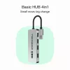 USB centrmezgls zaļa Cell HUB-GC-A4A — 4 portu USB-A 3.0 centrmezgls
