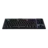 Logitech G G915 X - klaviatūra - LIGHTSPEED - TKL - fona apgaismojums - bezvadu - Bluetooth 5.0, 2,4 GHz, USB - QWERTY - ziemeļvalstu (dāņu/somu/norvēģu/zviedru)