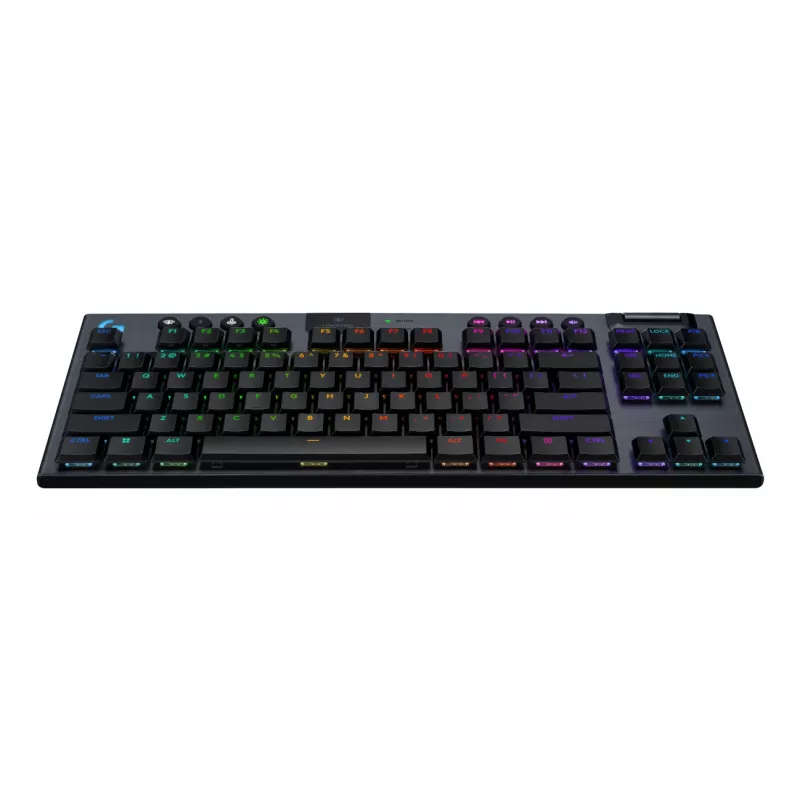 Logitech G G915 X - klaviatūra - LIGHTSPEED - TKL - fona apgaismojums - bezvadu - Bluetooth 5.0, 2,4 GHz, USB - QWERTY - ziemeļvalstu (dāņu/somu/norvēģu/zviedru)