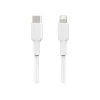 Kabelis BoostCharge LTG/USB-C 2m balts