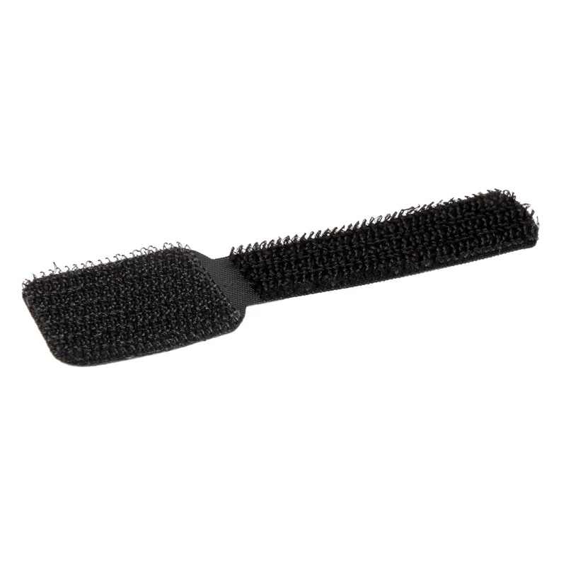 LABEL THE CABLE PRO Sienas Velcro Kabeļu Turētāju Komplekts 50 gab. - melns