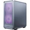 PC Midi Tower Cooler Master MasterFrame 500 Mesh — melns ar caurspīdīgu sānu, atbalsta ATX barošanas blokus, 2x200mm priekšā + 1x120mm aizmugurē, 2.5 collu/3.5 collu diski