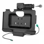 Planšetdatora turētājs ram mounts RAM-HOL-SAM57CPKL-1AU ar atslēgas bloķēšanas dizainu Samsung Galaxy Tab 5 collu–7 collu ierīcēm