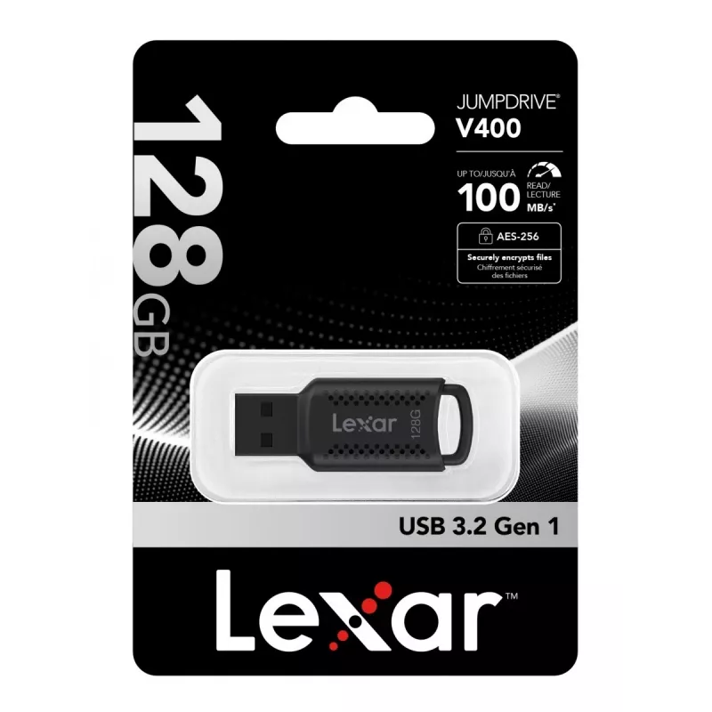 USB zibatmiņa Lexar 128 GB USB Type-A 3.2 Gen 1 LJDV400128G-BNBNG