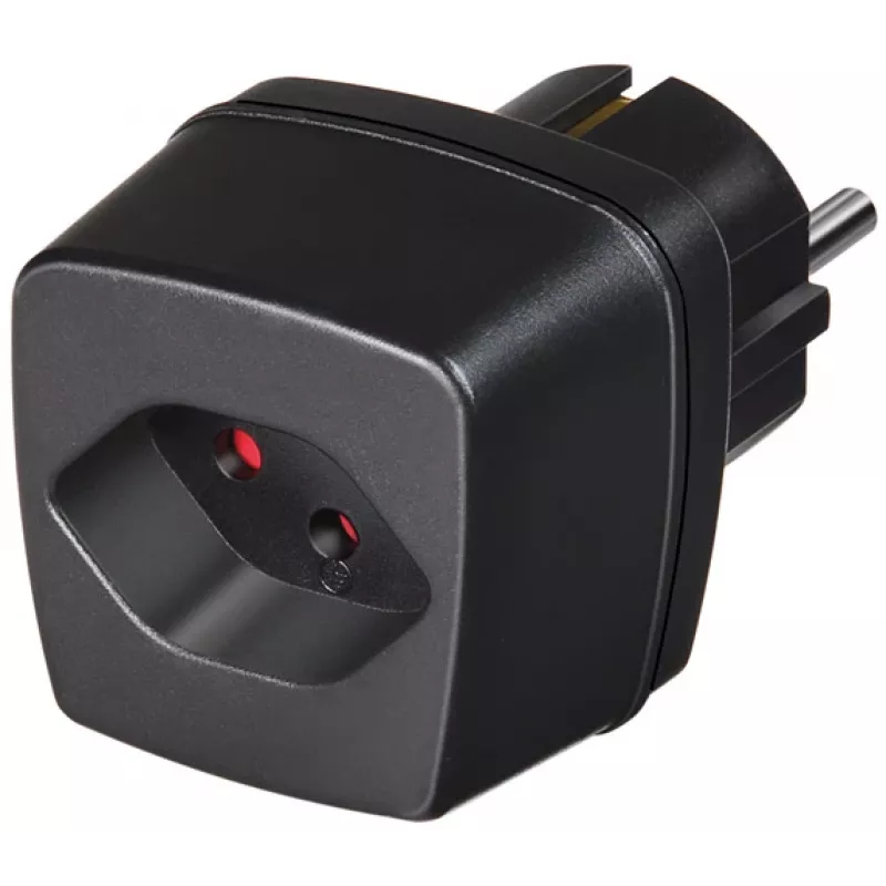 brennenstuhl Travel Adapter - Adapter for Power Connector - Melns (1508480)