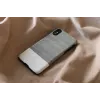 Viedtālruņa maciņš man and wood iPhone X/XS — melns, aizsargājošs cietais aizmugurējais vāciņš