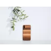 Man and wood viedtālruņa maciņš iPhone XS Max — melns