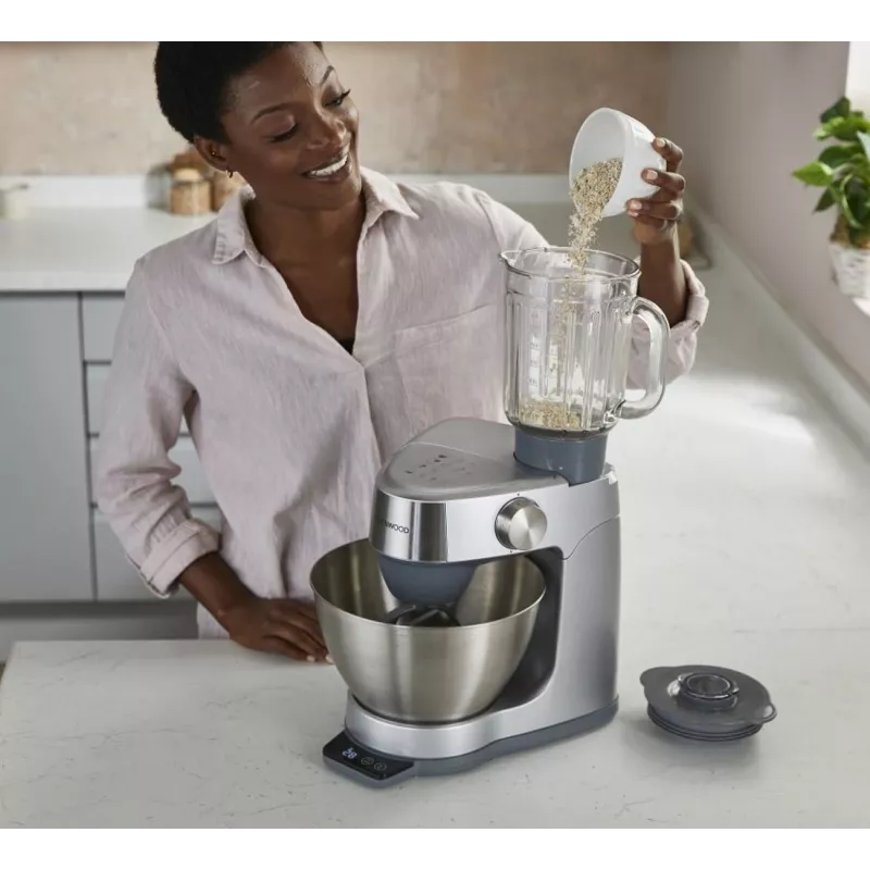 Kenwood Prospero+ virtuves kombains 1000 W 4,3 L Sudraba, nerūsējošais tērauds Iebūvēti svari