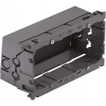 OBO 71GD7-2 ierīču montāžas kārba 2-vietīga dzelzs pelēka 148x77x58mm 6288608 1 (6288608)