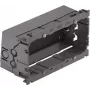 OBO 71GD7-2 ierīču montāžas kārba 2-vietīga dzelzs pelēka 148x77x58mm 6288608 1 (6288608)