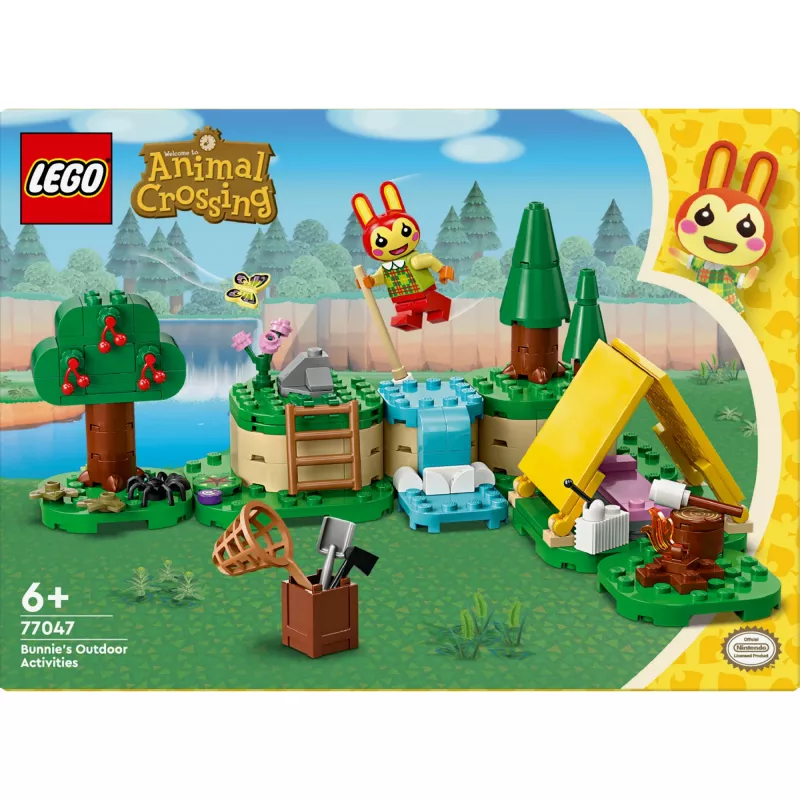 LEGO Animal Crossing konstrukciju rotaļlietu komplekts 77047 Mimmi jautrības brīvdabā