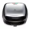 Tefal SW341D12 sendviču cepējs 700 W Melns, Nerūsējošais tērauds
