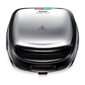 Tefal SW341D12 sendviču cepējs 700 W Melns, Nerūsējošais tērauds