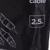 Gembird 2,5 m, 3,5 mm/2xRCA, M/M audio kabelis melns, sarkans, balts