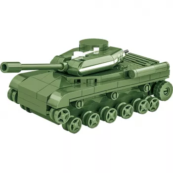 Building set Cobi IS-2 model, World War II tank, 130 pieces, recommended age 6+