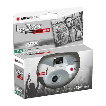 AgfaPhoto LeBox Melns/White 36 (601026)