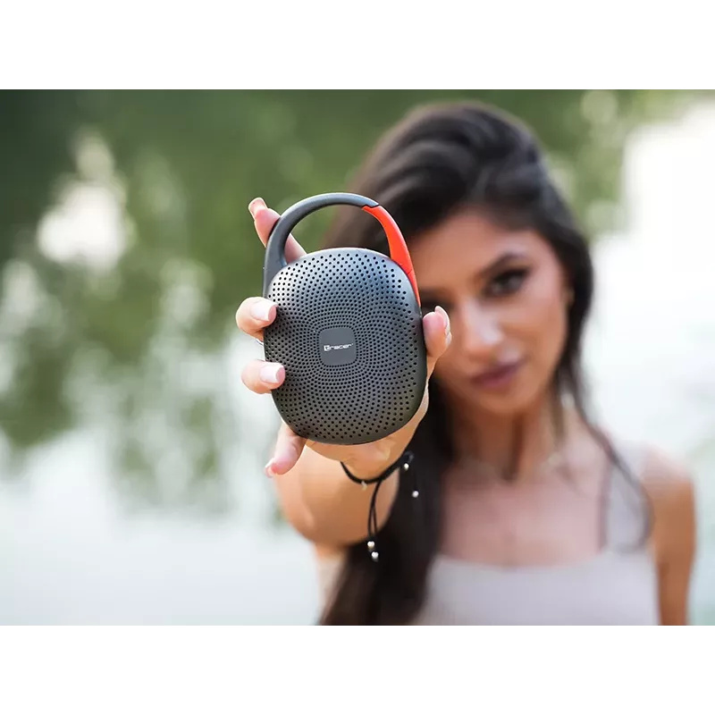 Pārnēsājams Bluetooth TWS skaļrunis No name Splash PRO — dzelzs pelēks