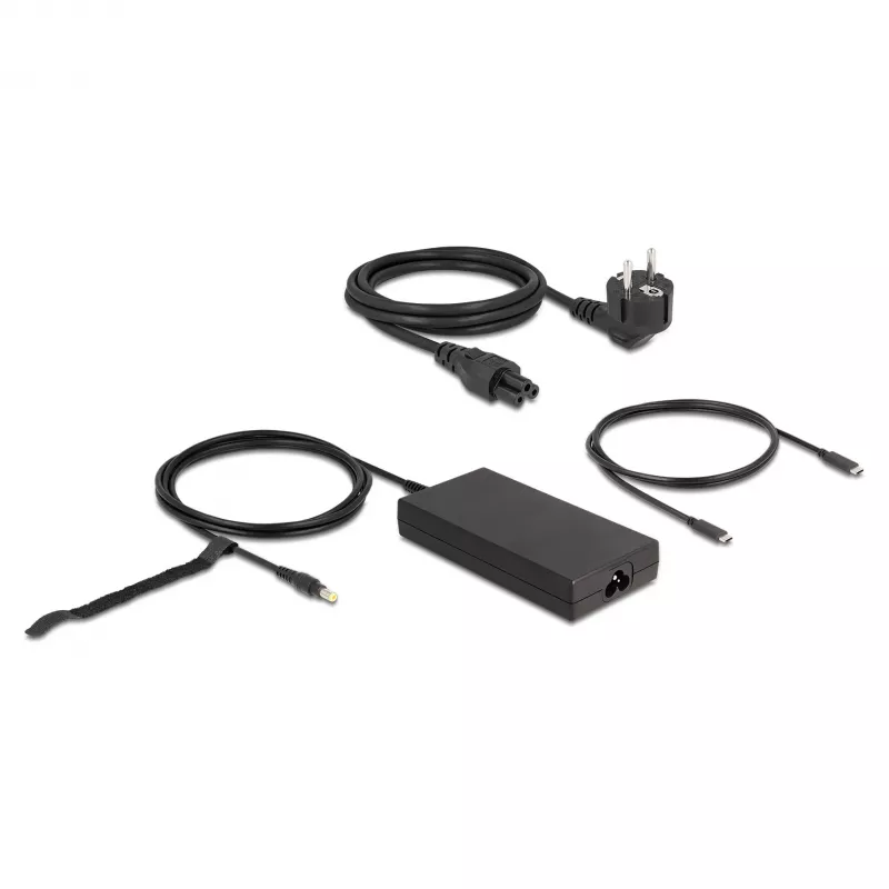 DeLOCK USB Type-C trīskāršā displeja dokstacija 4K USB centrmezgls LAN audio PD 96 W