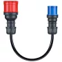 go-e Adapter Gemini flex 11 kW on CEE zilais 16 A Kabelis 0,3 m
