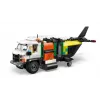LEGO CITY 60505 Lidmašīna, Servisa Kravas Automašīna un Gaisa Spilvenu Kuģis