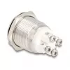 Spiedpogu panelis DeLOCK 20978 Sudraba 230V 3A