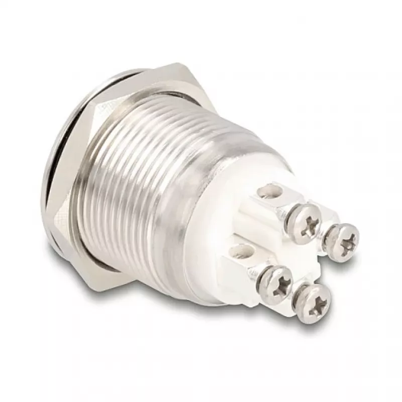 Spiedpogu panelis DeLOCK 20978 Sudraba 230V 3A