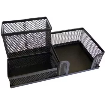 Pen/Pencil Holder Forpus FO30612 Metal Melns